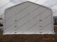 White Waterproof PVC Canopy Tent AC System Temporary For Outside Patry / Tempporary Military Tent
