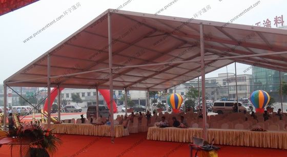 Water Proof White Marquee Tent Gazebo , Big Outdoor Tent Wedding Party And Event
