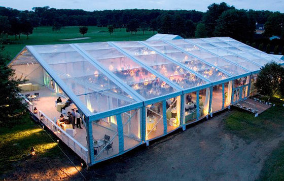25x50M Large Event Tents With Flooring / Wind Resistant Outdoor Party Tents